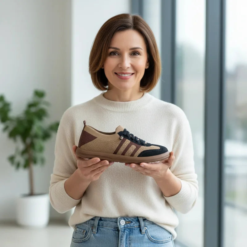 ErgoNova™ Ortho Mesh Sneakers + Free Socks