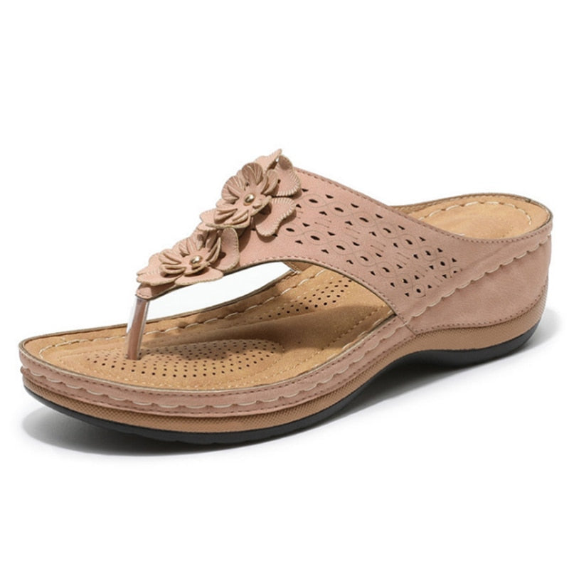Floral Orthopedic Sandals